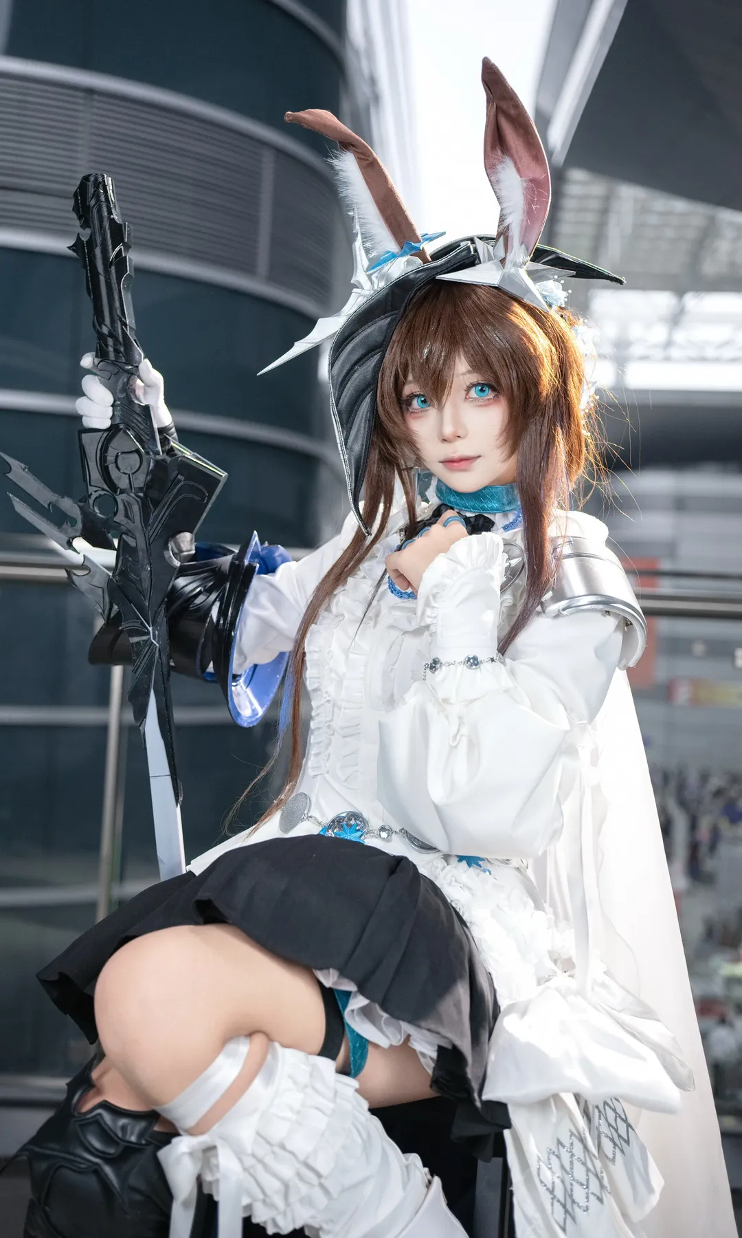 二次元cosplay, 明日方舟, 阿米娅cos, cp32, 罗德岛 - 第5张