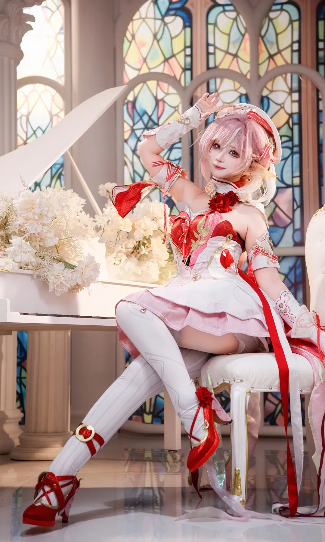 爱莉希雅cos, 崩坏3, 二次元摄影, 人之律者, cosplay服装 - 第3张