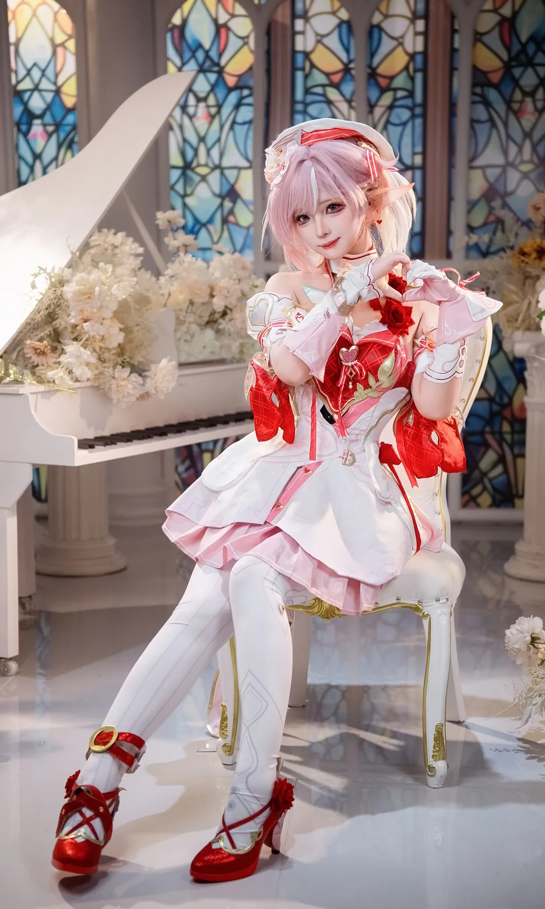 爱莉希雅cos, 崩坏3, 二次元摄影, 人之律者, cosplay服装 - 第4张
