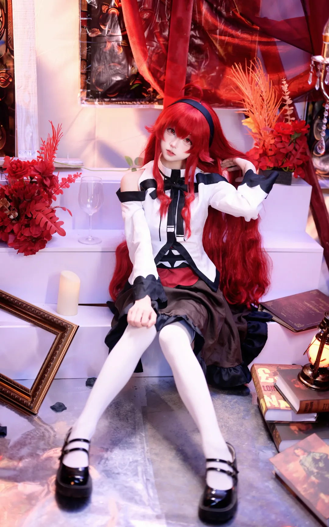 艾莉丝cos, 二次元穿搭, 无职转生, 红发cosplay, 艾莉丝·格雷拉特 - 第2张