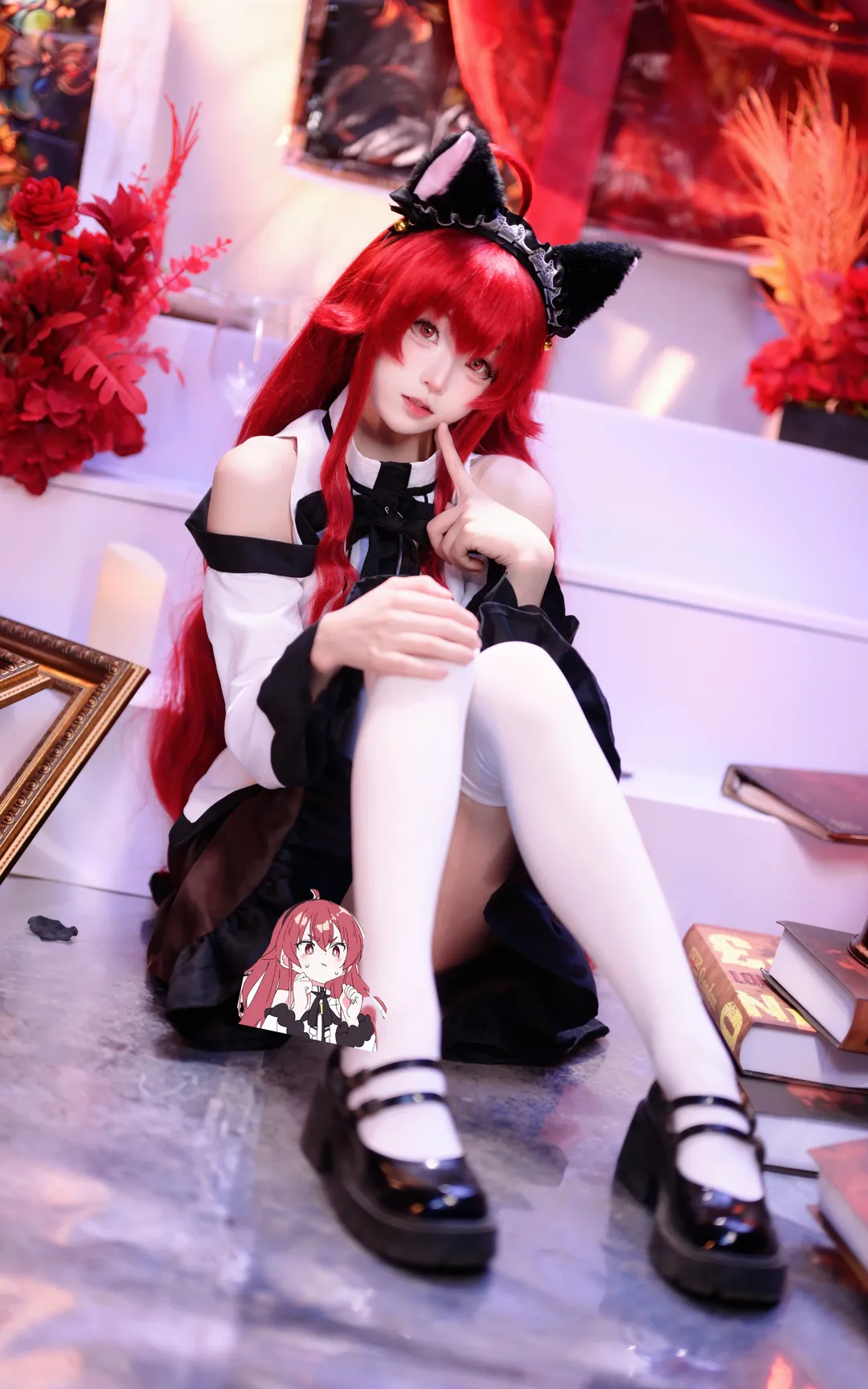 艾莉丝cos, 二次元穿搭, 无职转生, 红发cosplay, 艾莉丝·格雷拉特 - 第3张