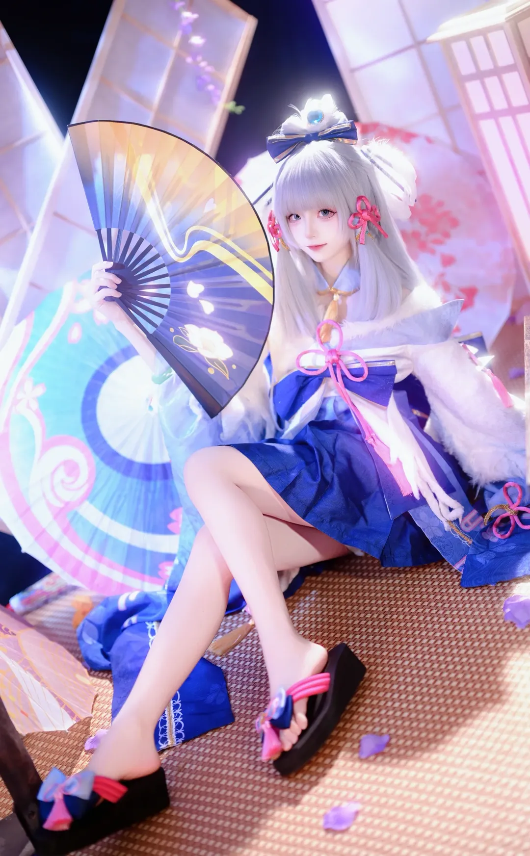 二次元, 原神, cosplay, 和风, 神里绫华cos - 第3张