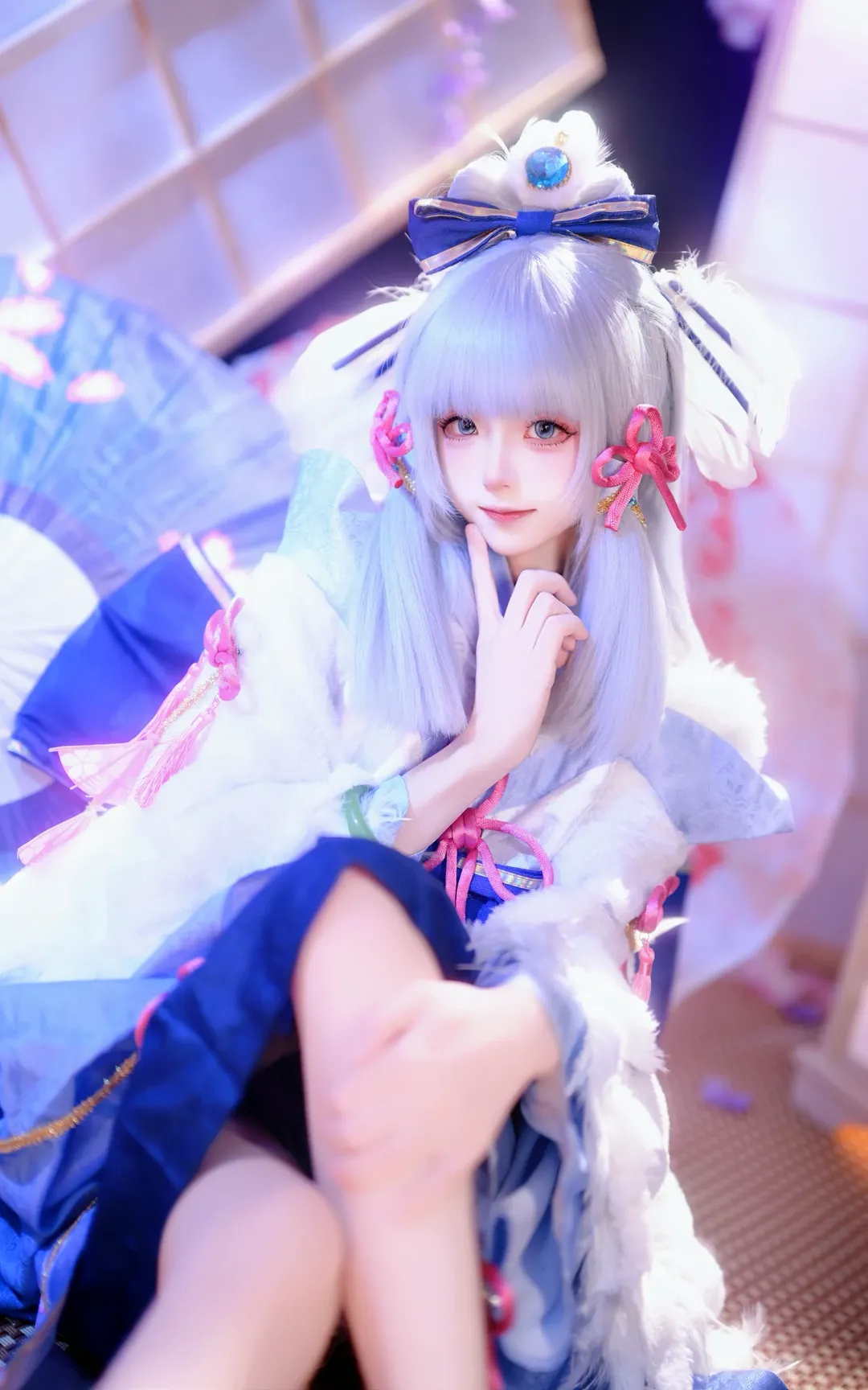 二次元, 原神, cosplay, 和风, 神里绫华cos - 第4张