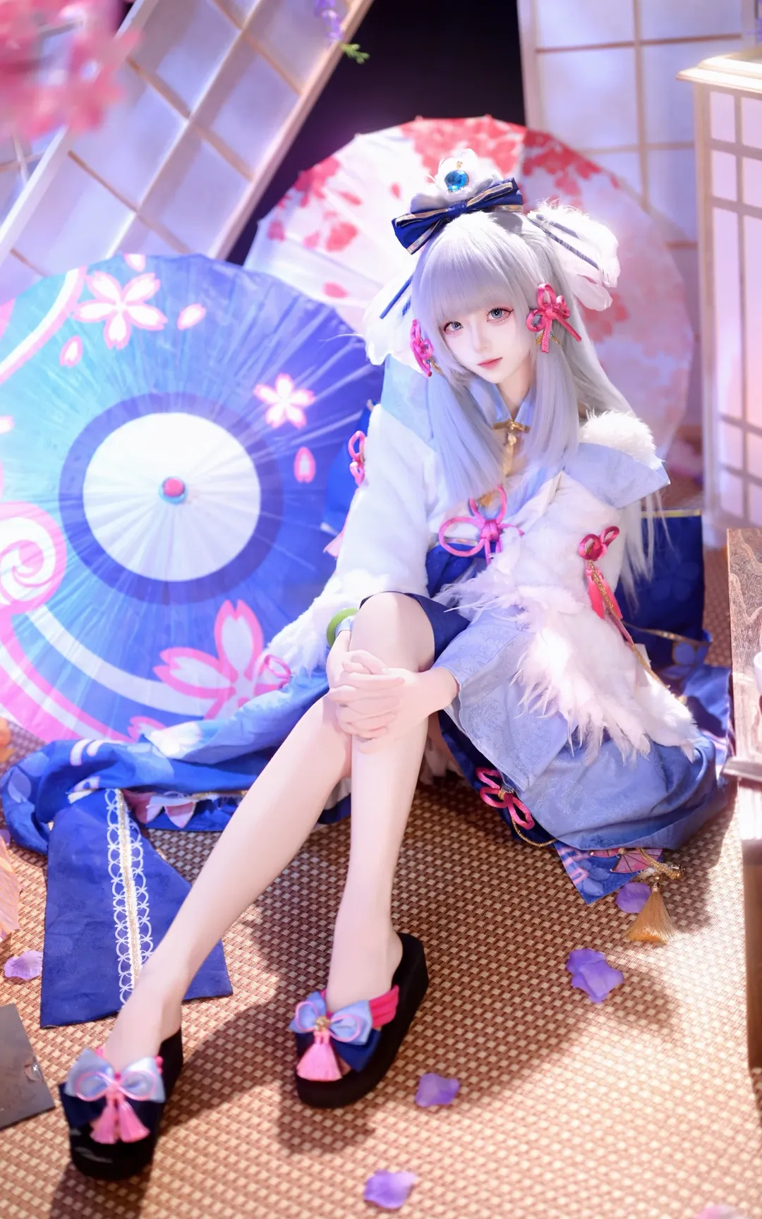 二次元, 原神, cosplay, 和风, 神里绫华cos - 第5张