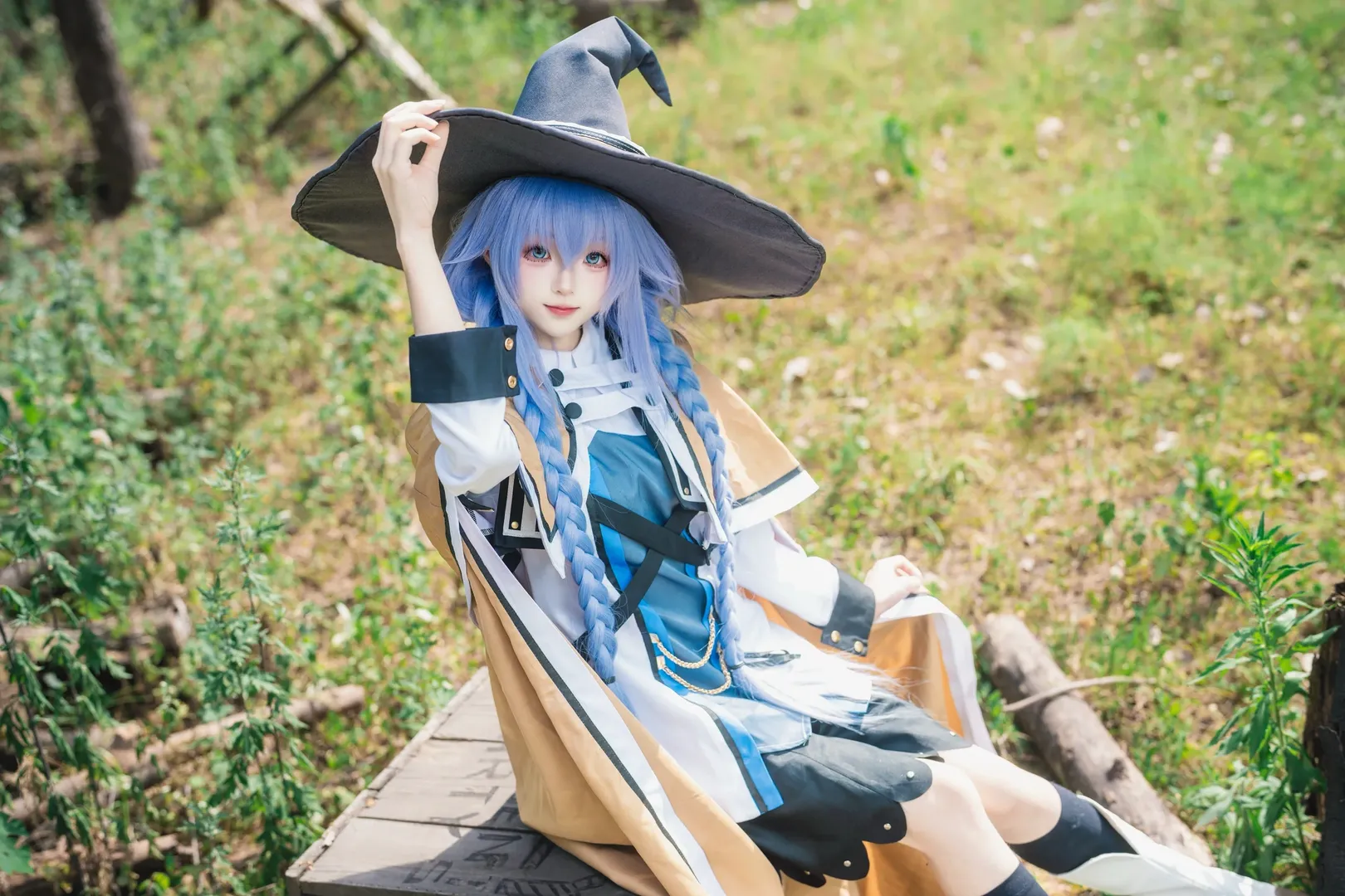 Magical Girl, Anime cosplay, Roxy cosplay, Mushoku Tensei: Jobless Reincarnation, Forest photography - Image 3