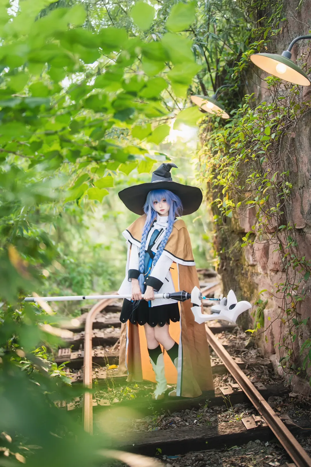 Magical Girl, Anime cosplay, Roxy cosplay, Mushoku Tensei: Jobless Reincarnation, Forest photography - Image 7