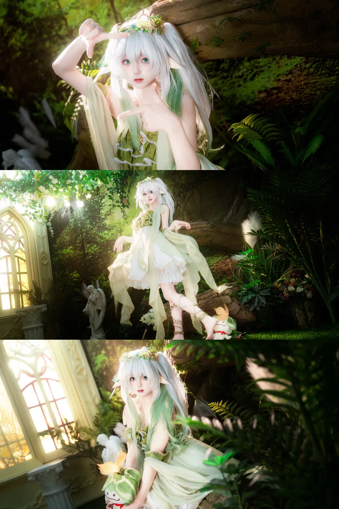 二次元, 原神, cosplay, 纳西妲cos, 草元素 - 第4张