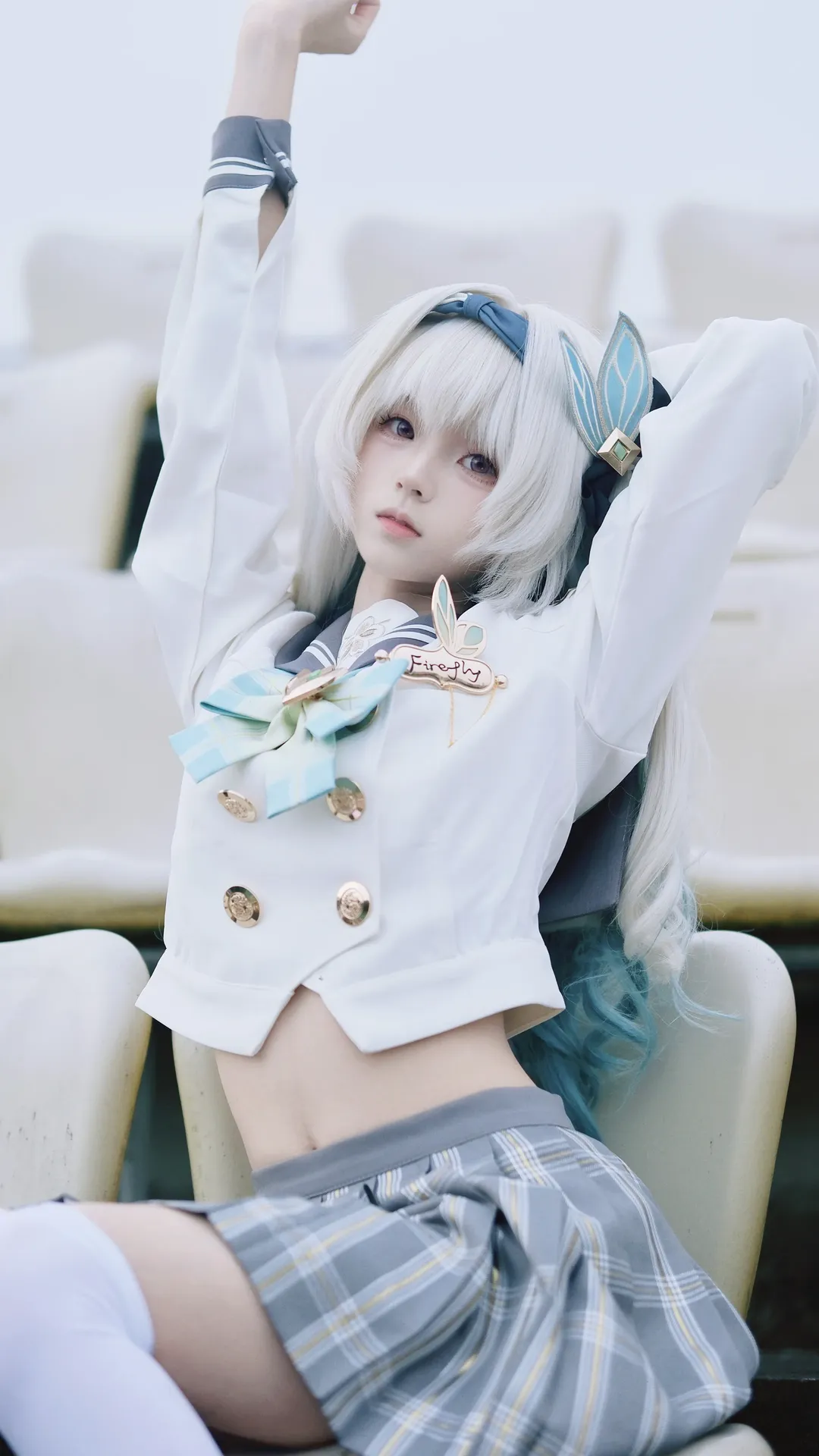 二次元摄影, 崩坏星穹铁道, 漫展返图, 流萤cos, cosplay日常 - 第2张