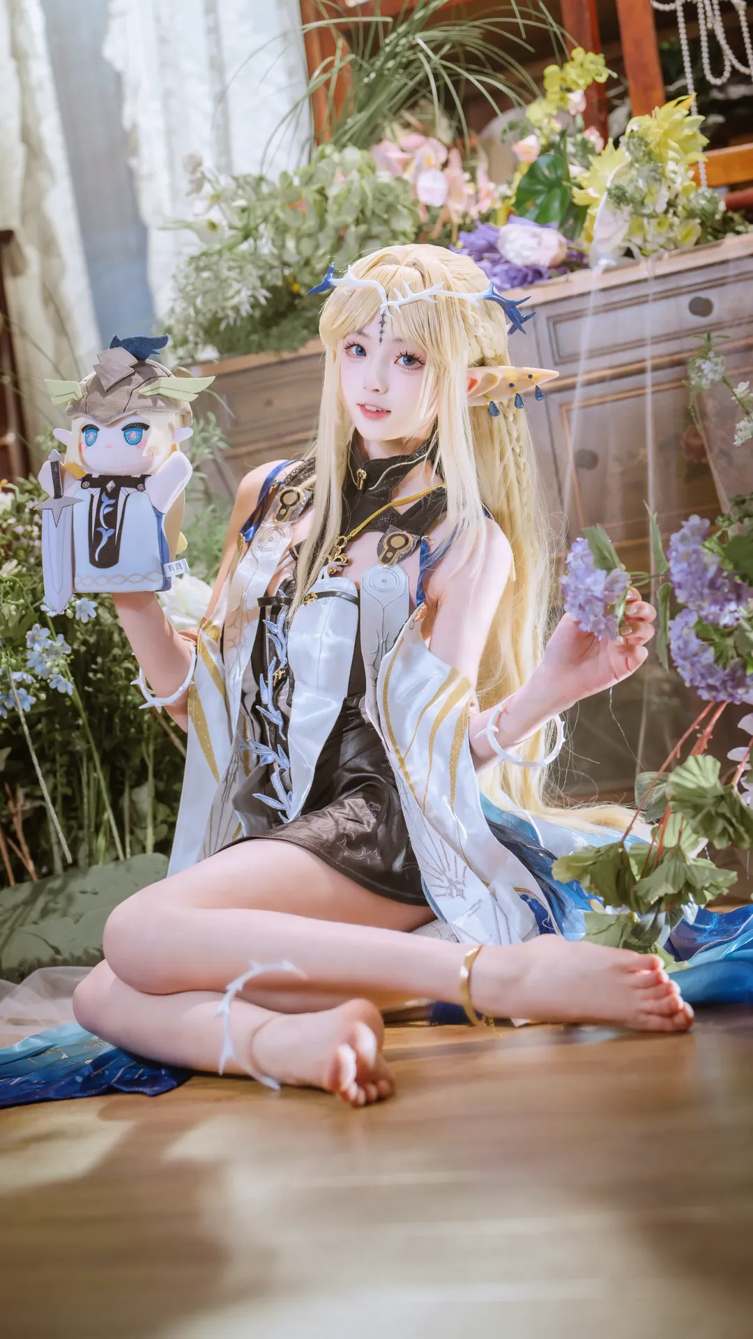 鸣潮, 氛围感, 卡提希娅cos, cosplay摄影, 精灵少女 - 第2张