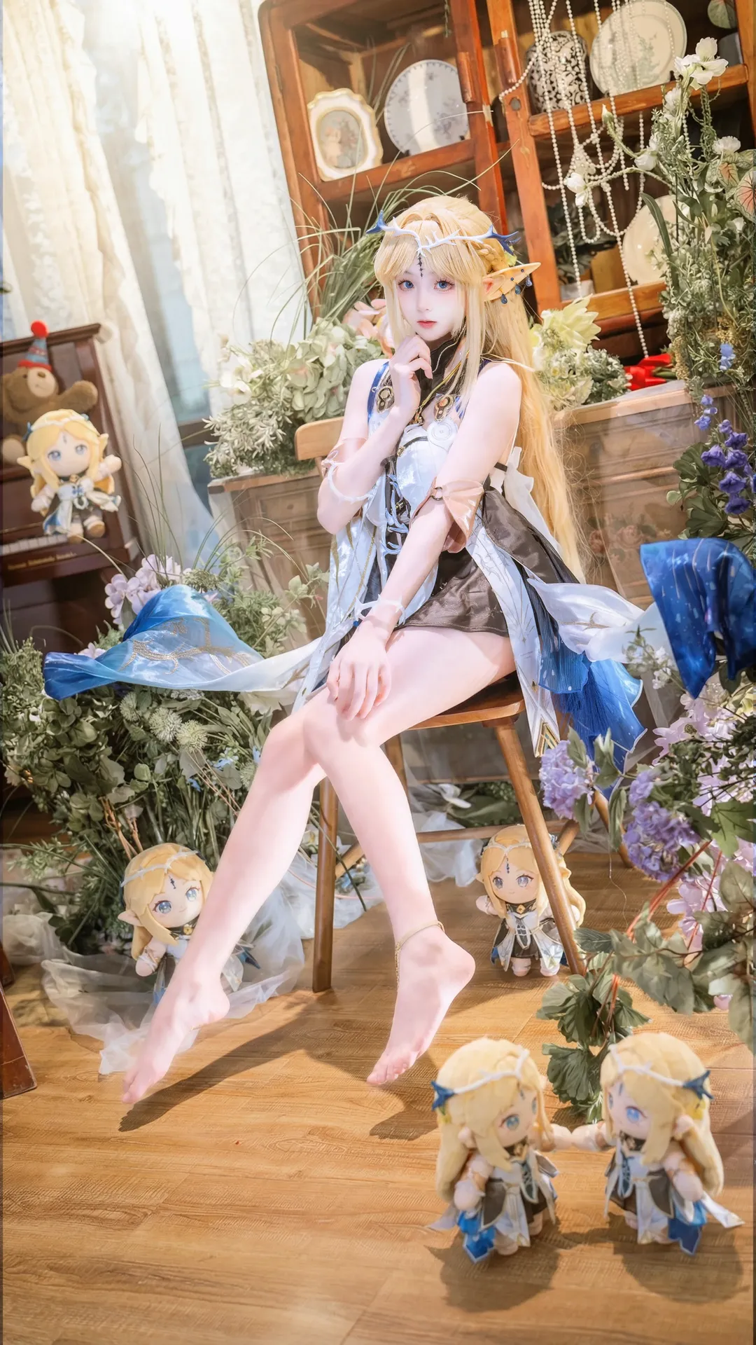 鸣潮, 氛围感, 卡提希娅cos, cosplay摄影, 精灵少女 - 第3张
