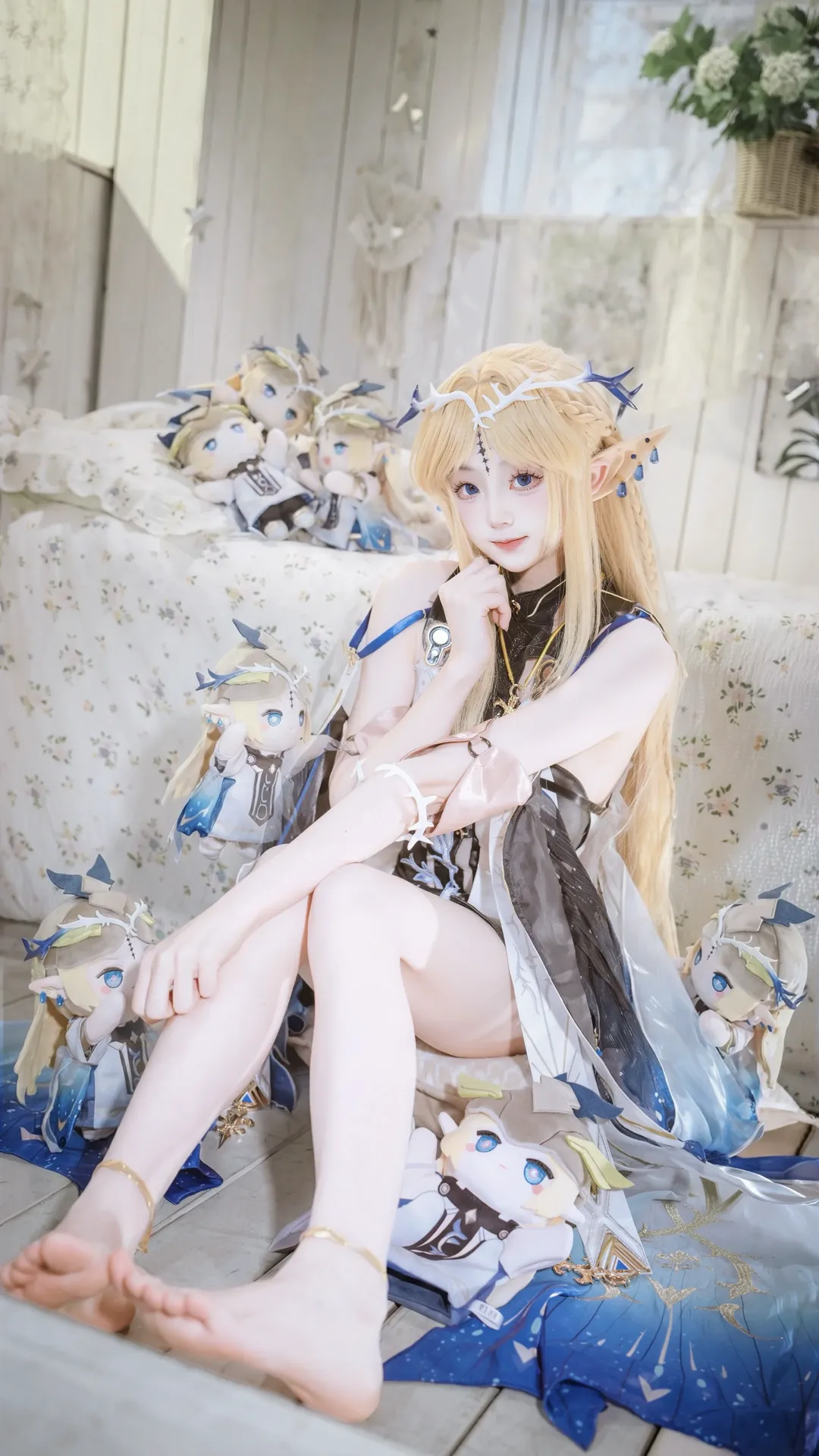 鸣潮, 氛围感, 卡提希娅cos, cosplay摄影, 精灵少女 - 第4张