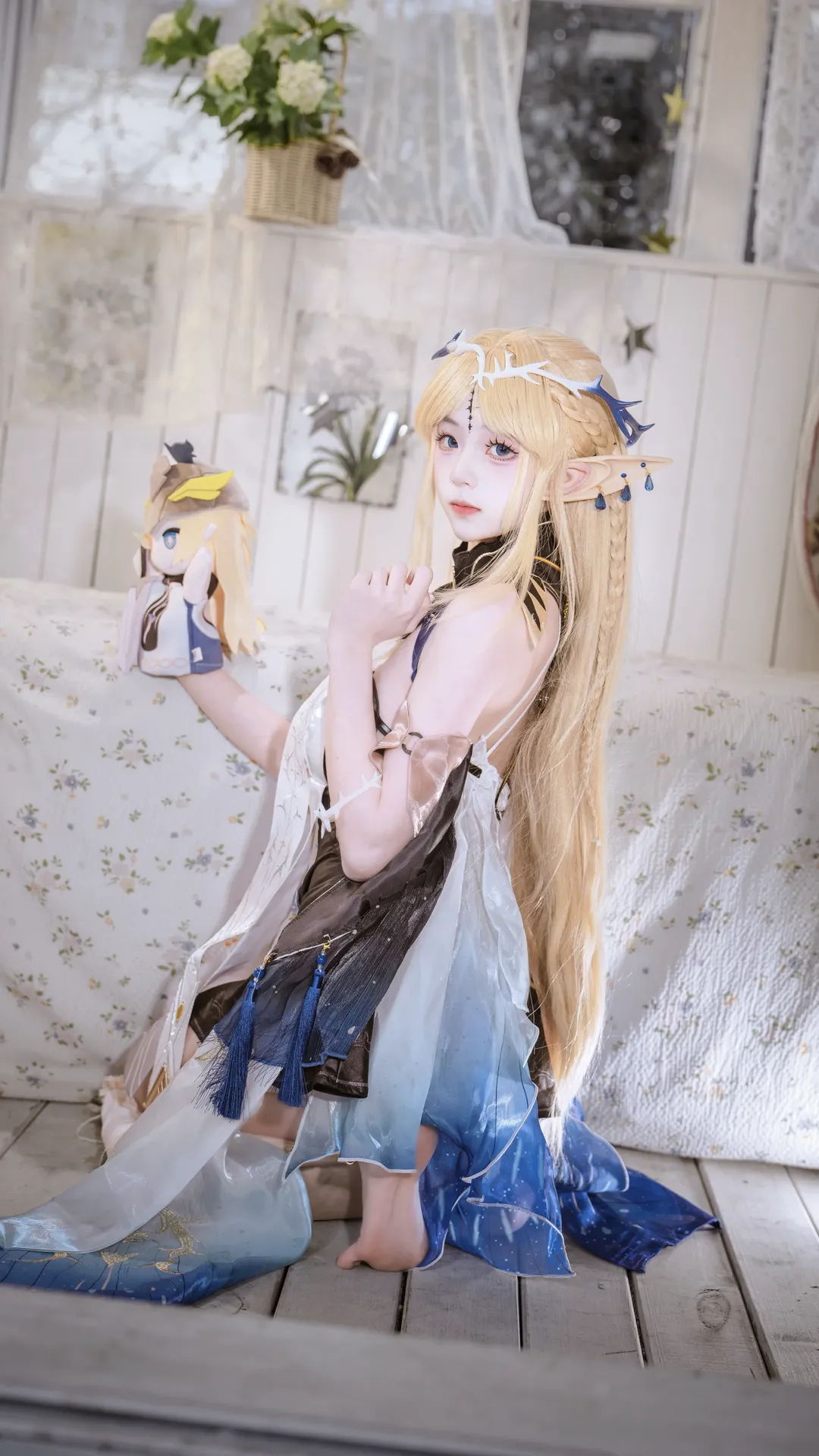 鸣潮, 氛围感, 卡提希娅cos, cosplay摄影, 精灵少女 - 第5张