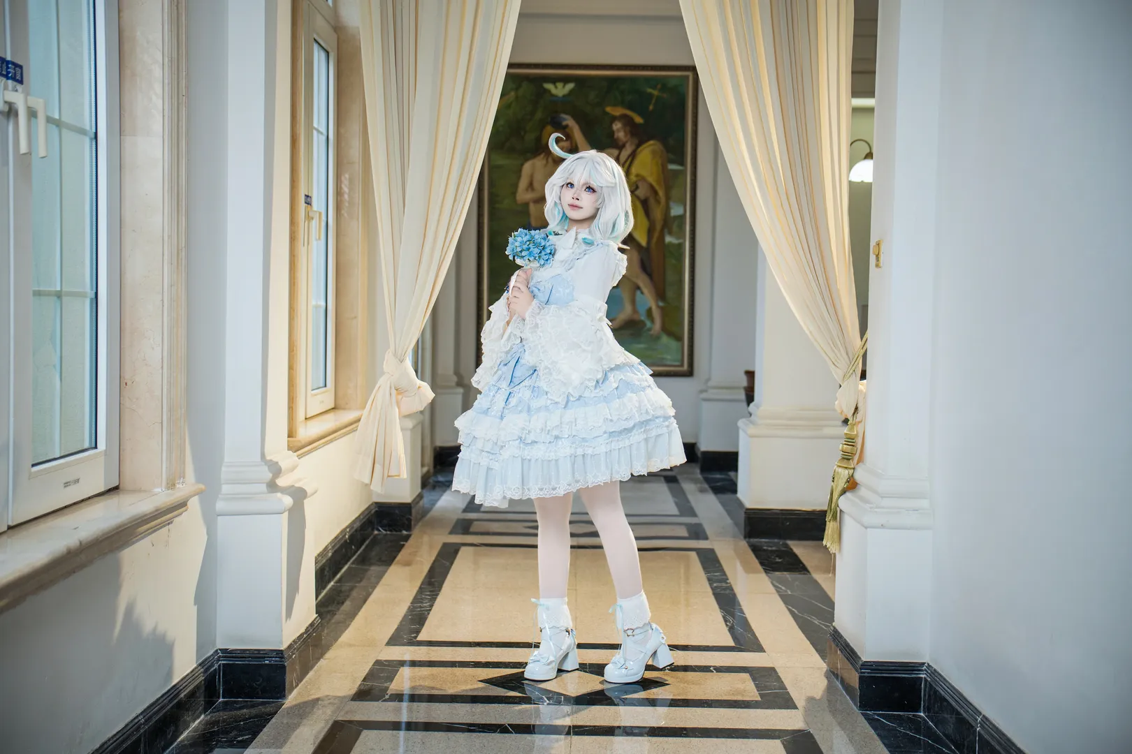 Genshin Impact, Furina cosplay, Custom design cosplay, Fontaine, Cosplay photography - Image 3