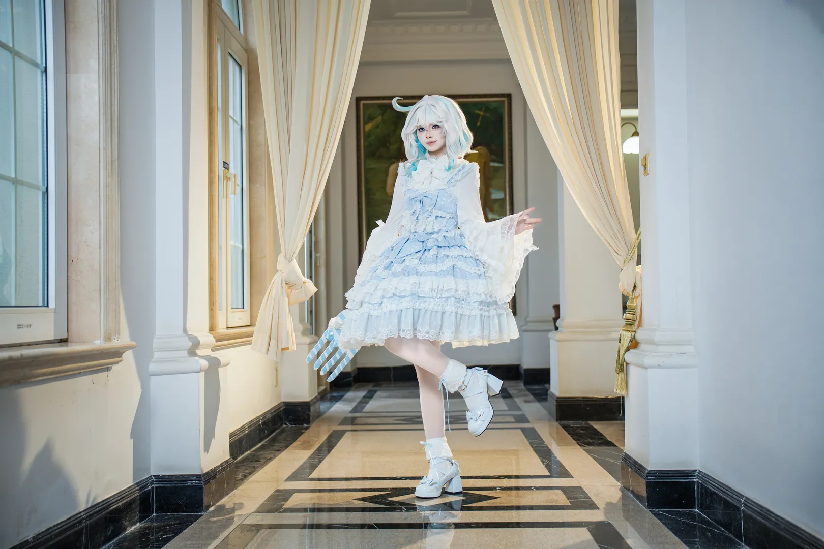 Genshin Impact, Furina cosplay, Custom design cosplay, Fontaine, Cosplay photography - Image 4