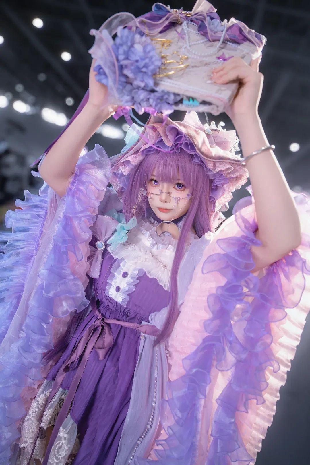 東方Project, イベント写真, パチュリー コスプレ, 東方コスプレ, 紫系ロリータ - 2枚目