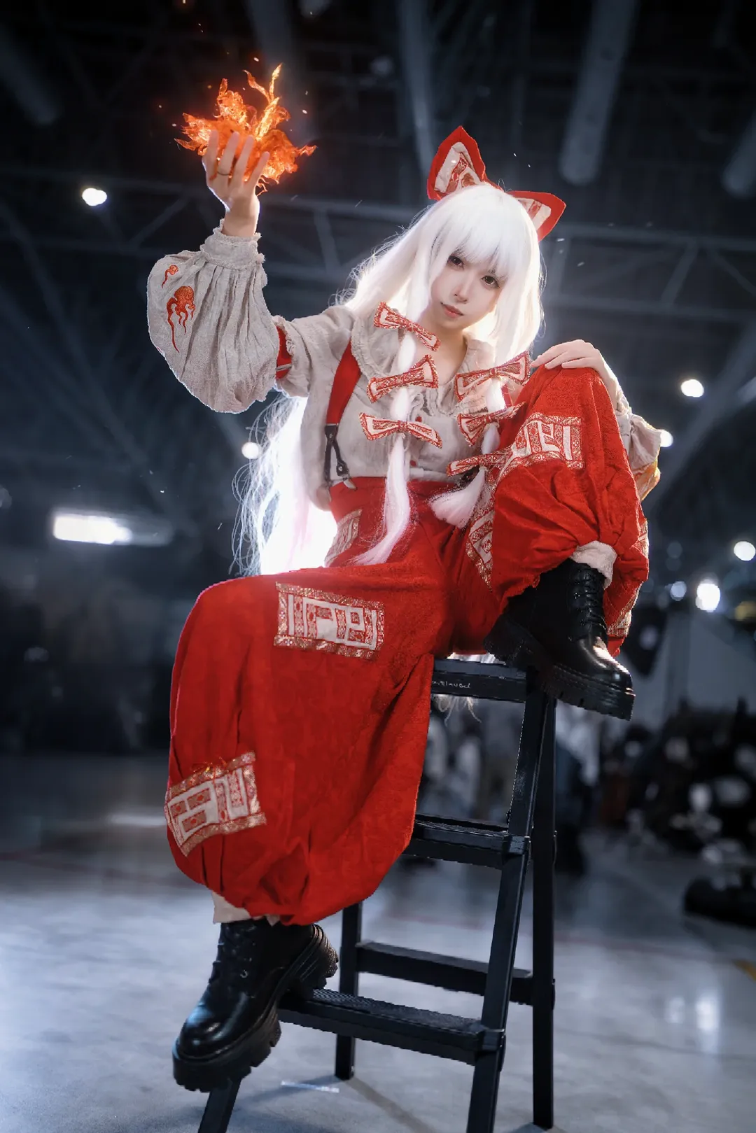 东方Project, 漫展场照, cosplay日常, 藤原妹红cos, 国风二次元