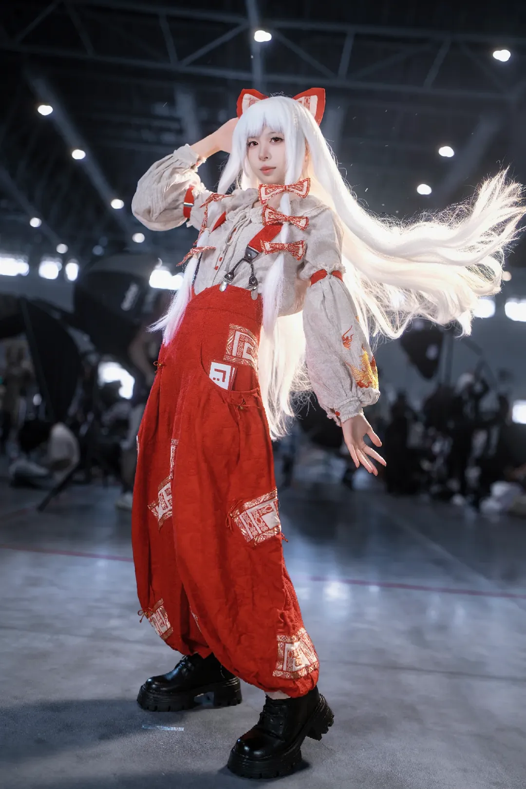 东方Project, 漫展场照, cosplay日常, 藤原妹红cos, 国风二次元 - 第2张