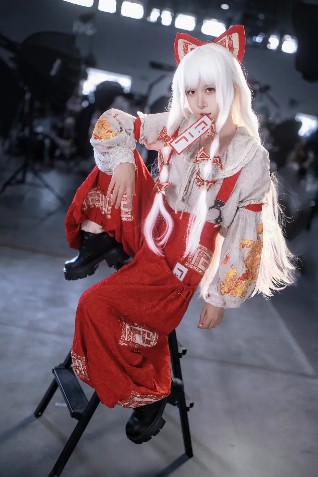 东方Project, 漫展场照, cosplay日常, 藤原妹红cos, 国风二次元 - 第3张