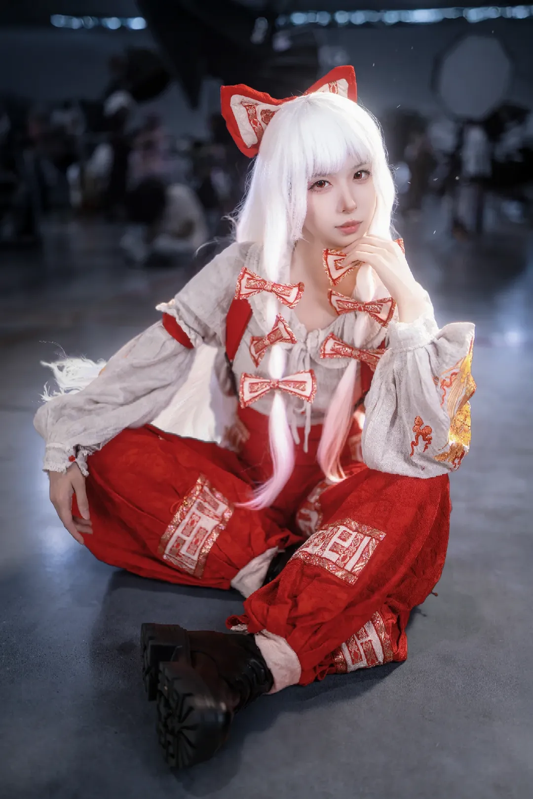 东方Project, 漫展场照, cosplay日常, 藤原妹红cos, 国风二次元 - 第4张