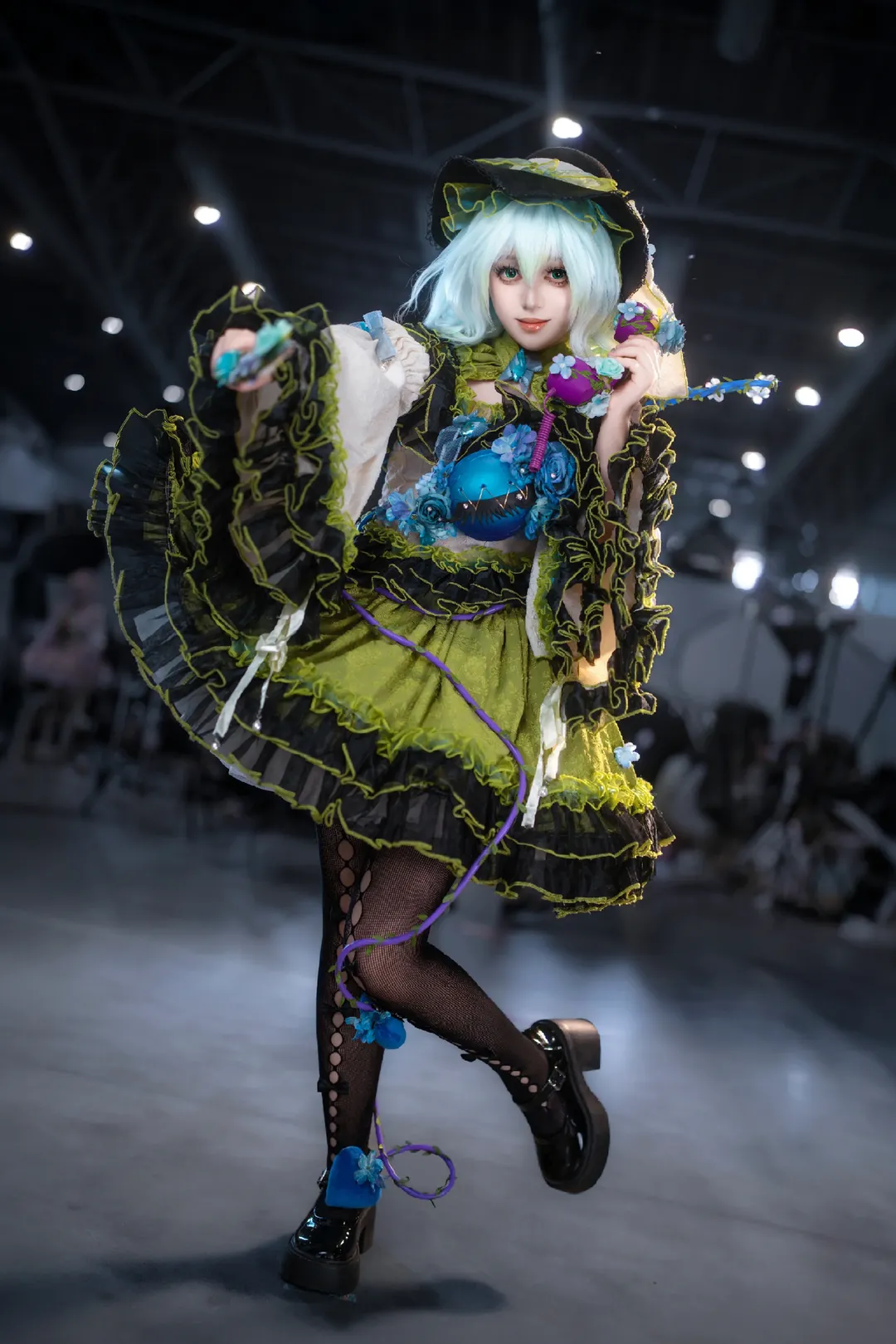 東方project, 漫展場照, 古明地戀cos, 角色扮演攝影, 哥特洛麗塔風