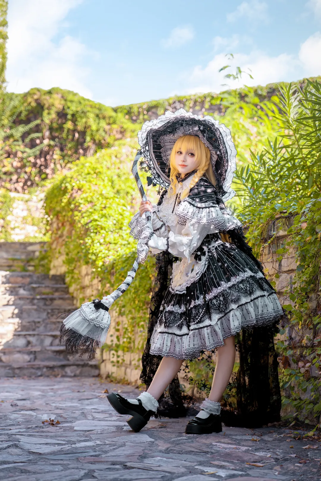 cosplay, 二次元摄影, 东方Project, 雾雨魔理沙cos, 怡海小镇 - 第6张
