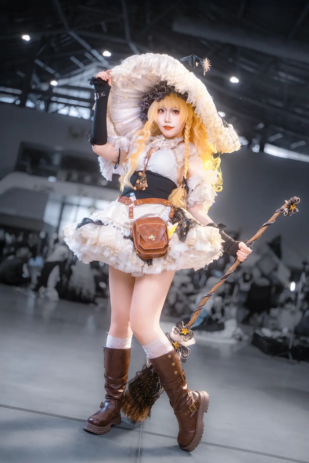 东方project, 魔法使, 雾雨魔理沙cos, Cosplay摄影, 漫展场照 - 第2张
