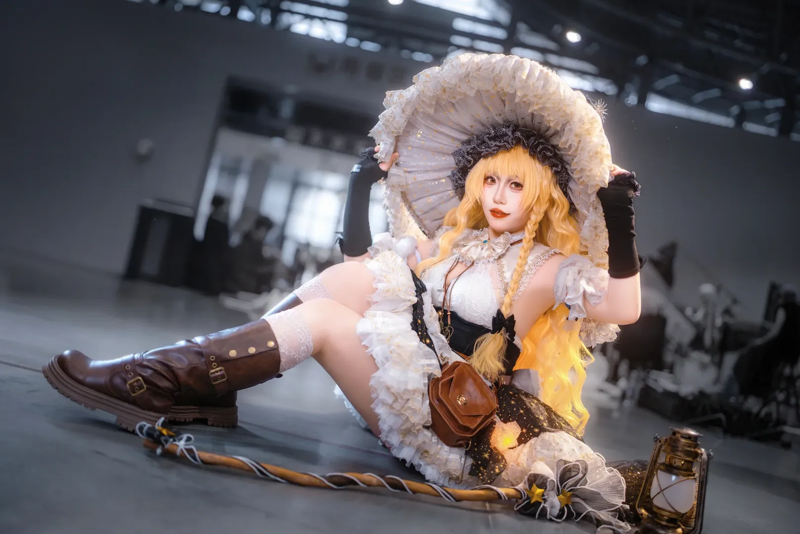 东方project, 魔法使, 雾雨魔理沙cos, Cosplay摄影, 漫展场照 - 第4张