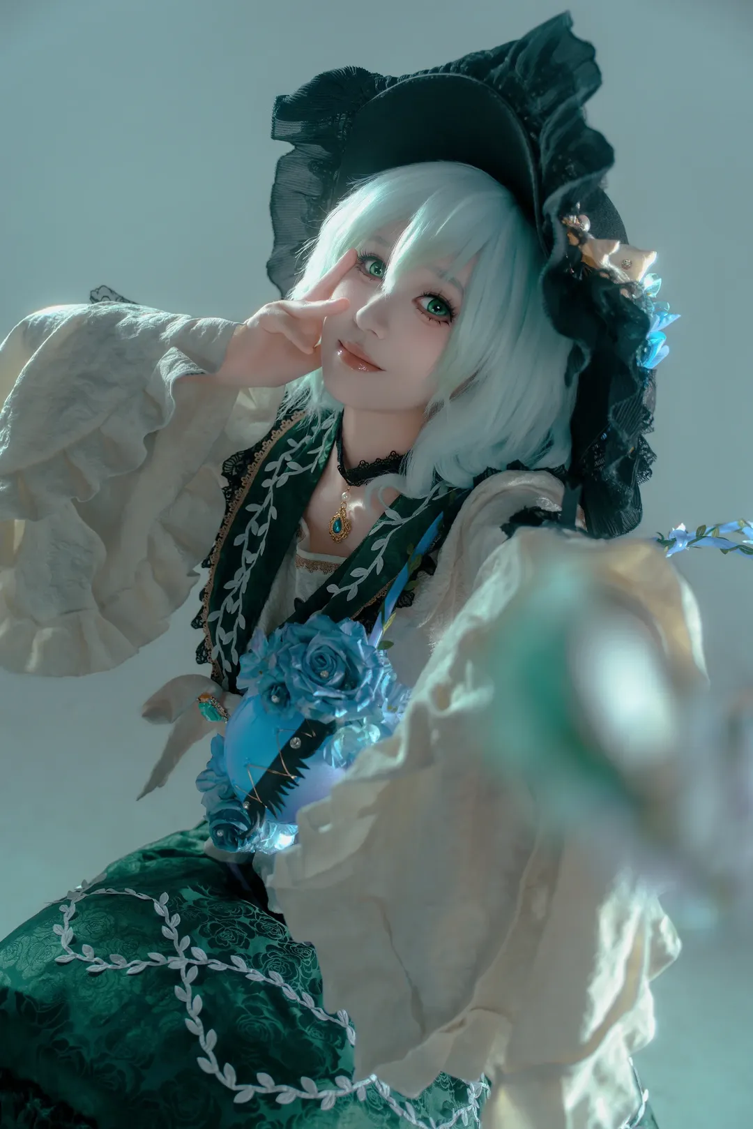 二次元摄影, 东方project, 哥特萝莉, 古明地恋cos, 东方cosplay - 第1张