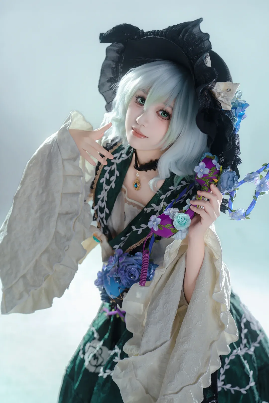 二次元摄影, 东方project, 哥特萝莉, 古明地恋cos, 东方cosplay - 第2张