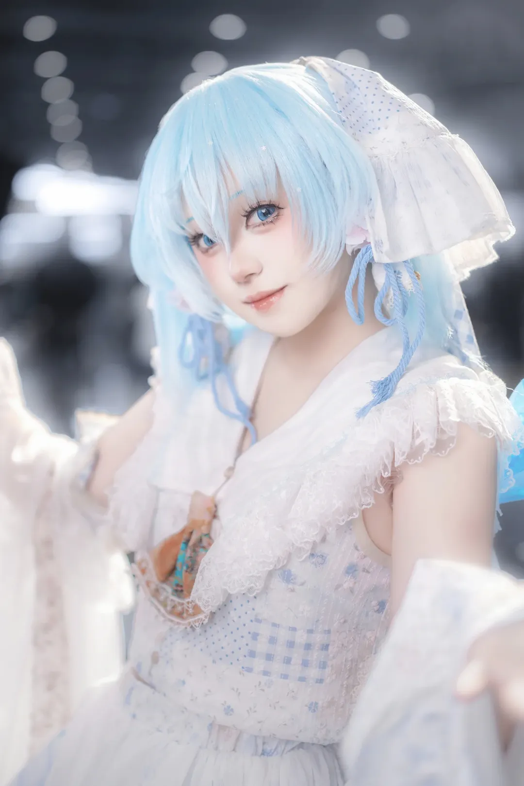 东方Project, 漫展返图, 二次元cosplay, 琪露诺cos, 冰之妖精 - 第1张