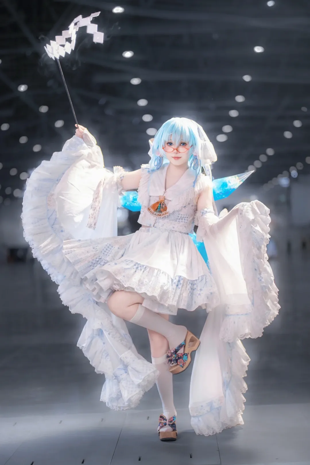 东方Project, 漫展返图, 二次元cosplay, 琪露诺cos, 冰之妖精