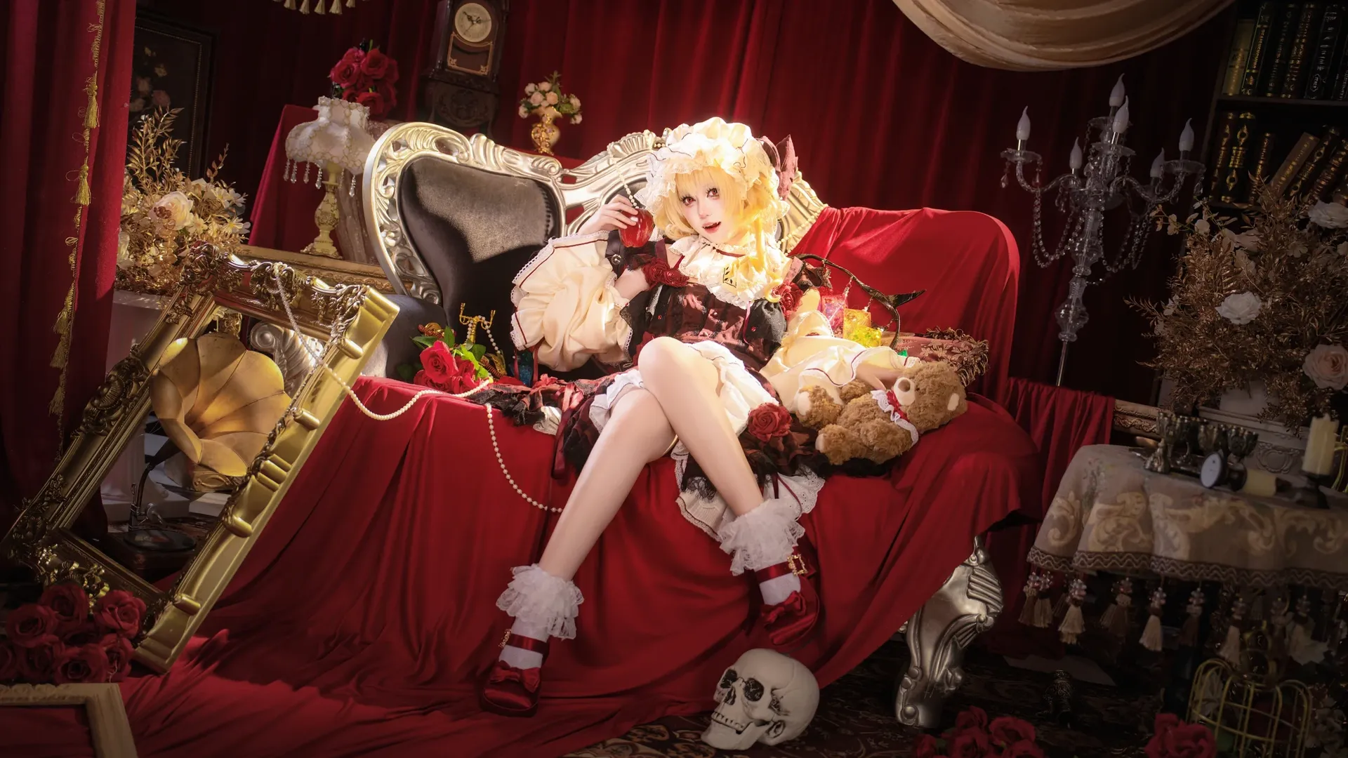 东方Project, 红魔馆, 芙兰朵露cos, cosplay正片, 东方同人 - 第10张