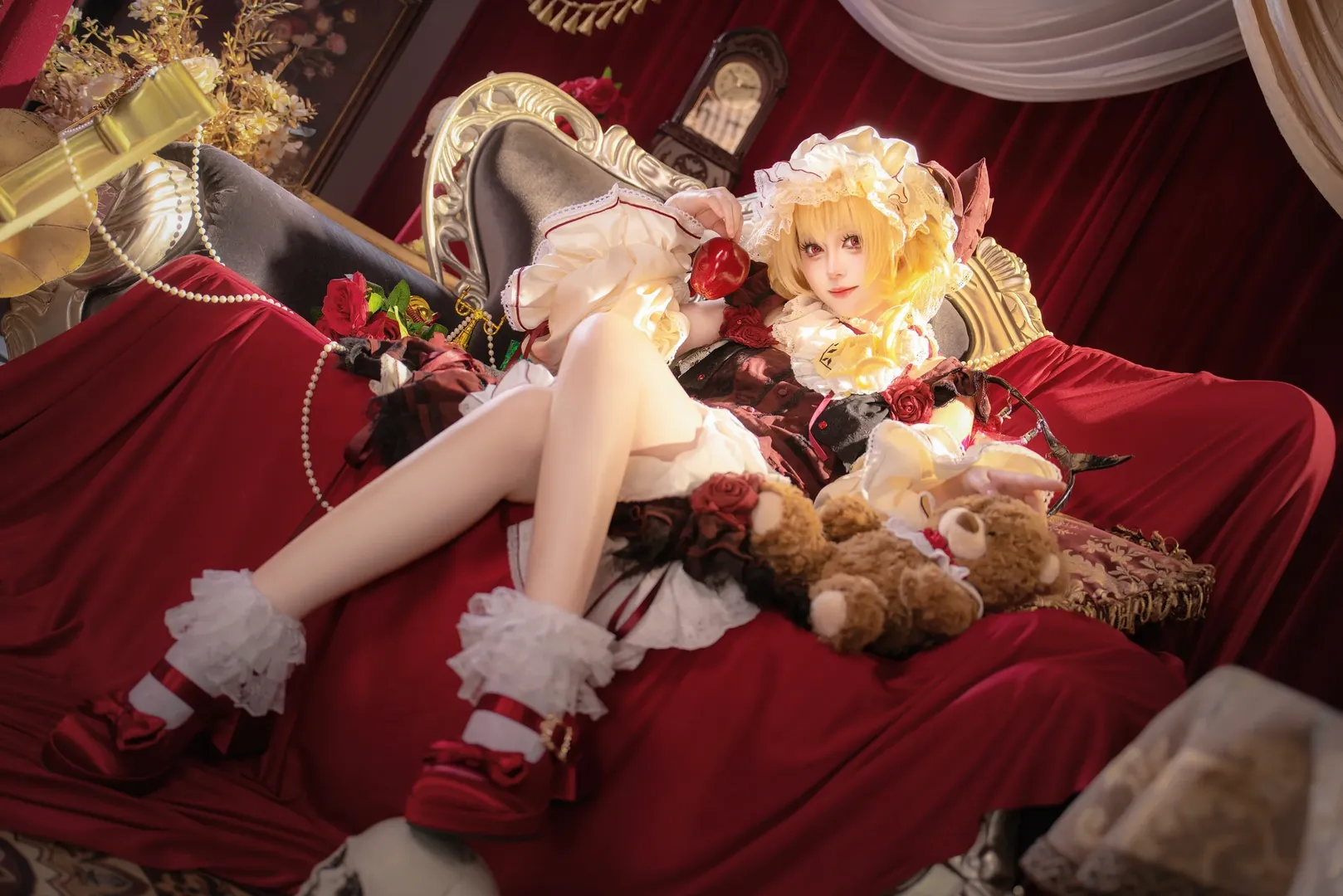 东方Project, 红魔馆, 芙兰朵露cos, cosplay正片, 东方同人 - 第5张