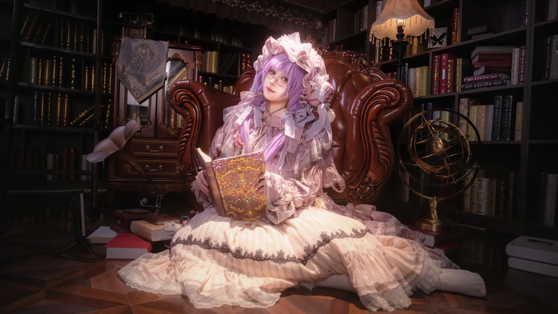 角色扮演, 东方Project, 帕秋莉cos, cosplay正片, 二次元写真 - 第5张