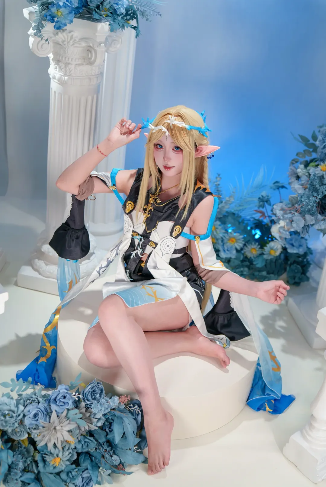 鸣潮, 卡提希娅cos, 二次元cos, cosplay摄影, 精灵骑士 - 第1张