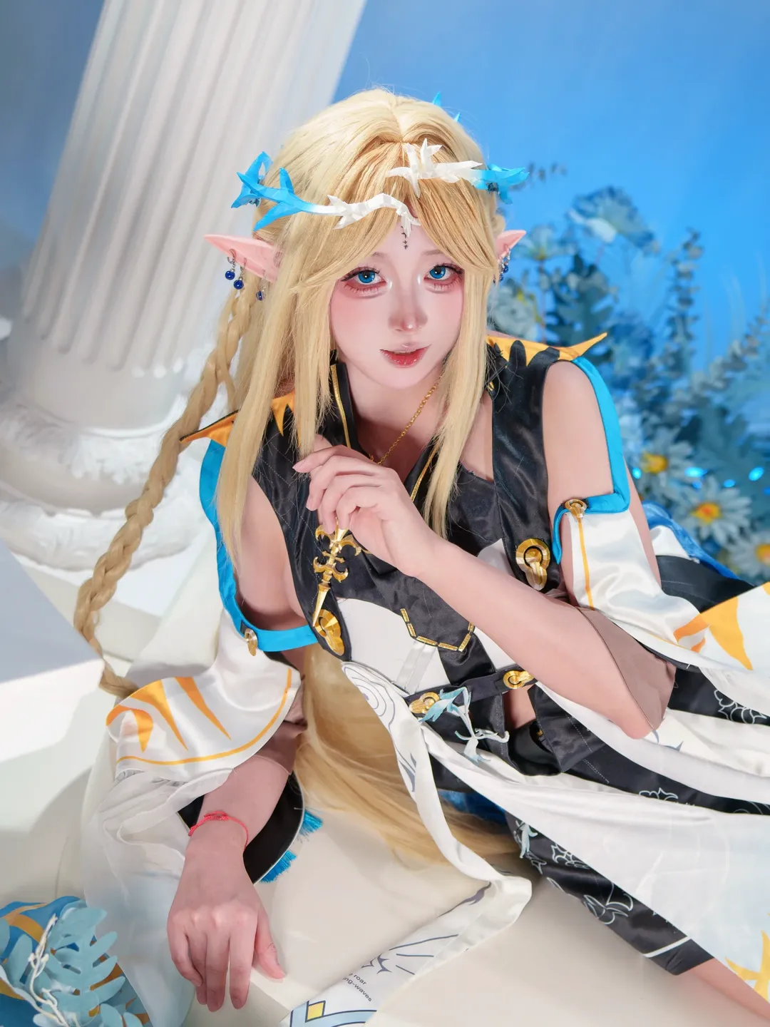 鸣潮, 卡提希娅cos, 二次元cos, cosplay摄影, 精灵骑士 - 第2张