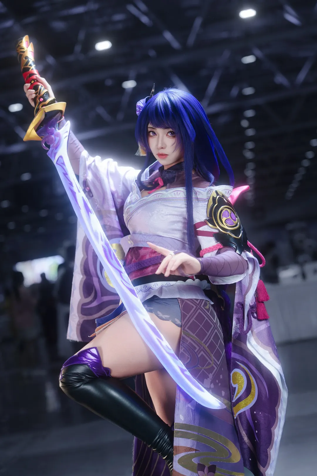 原神, 二次元摄影, 漫展cosplay, 雷电将军cos, cos道具 - 第2张