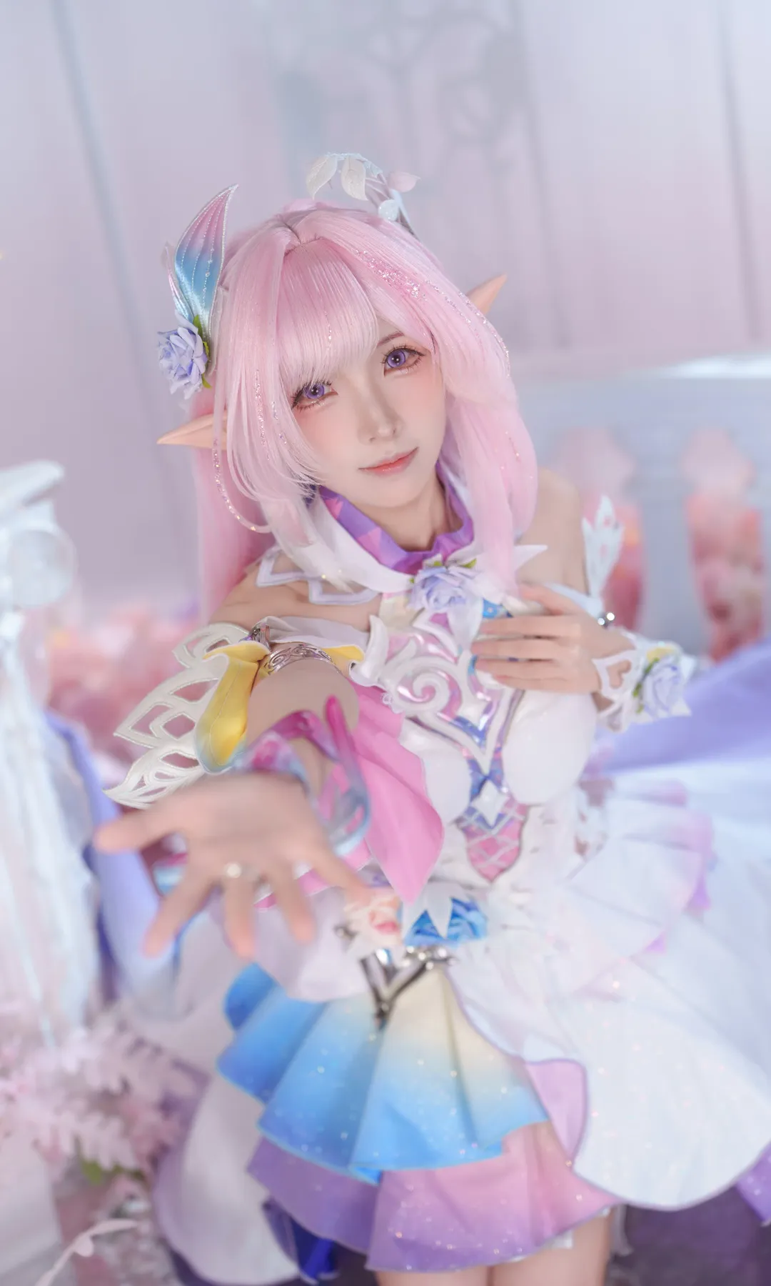 角色还原, 昔涟cos, 崩坏星穹铁道, 梦幻风格, cosplay摄影 - 第2张