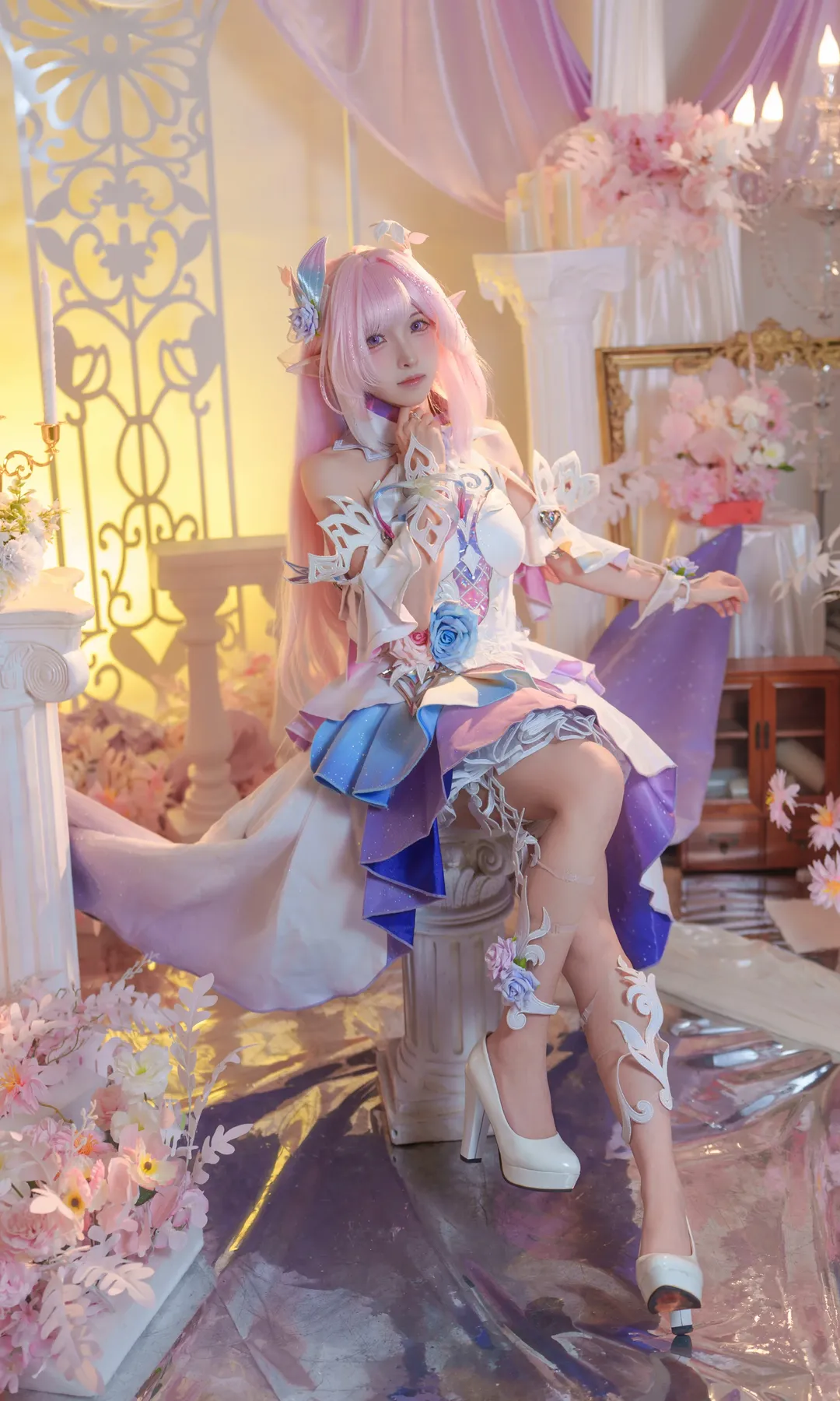角色还原, 昔涟cos, 崩坏星穹铁道, 梦幻风格, cosplay摄影 - 第3张