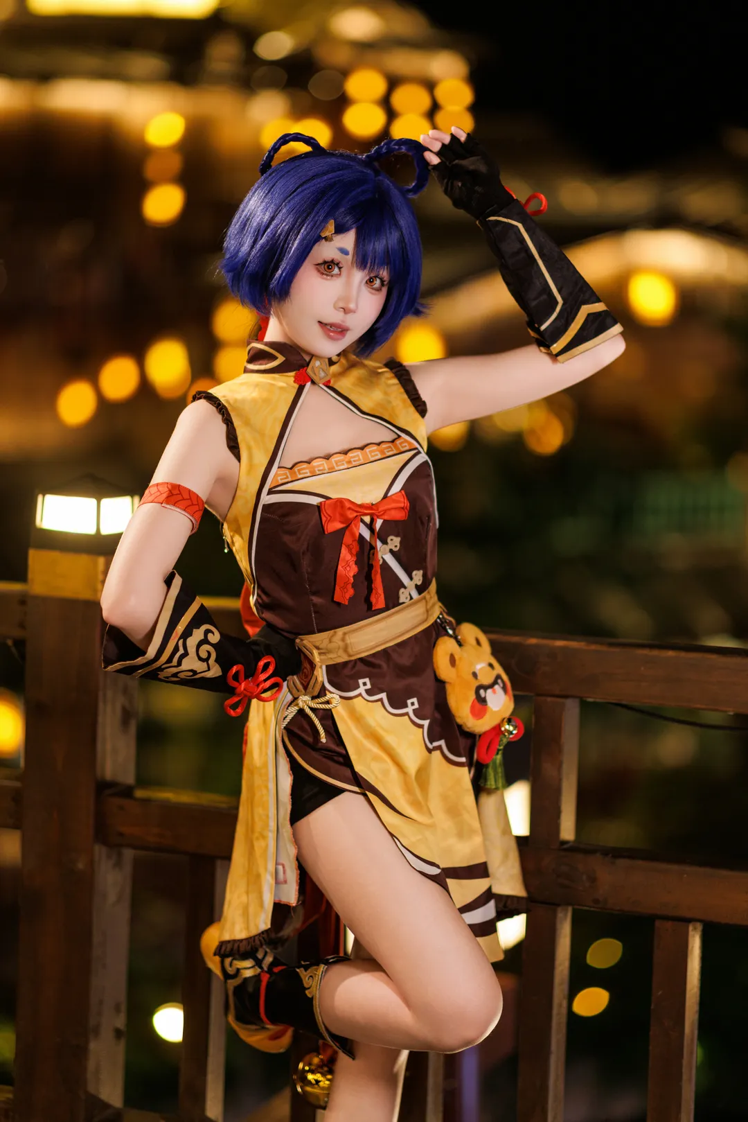 原神, 氛圍感, cosplay, 香菱cos, 畢業前的最後一舞 - 第3張