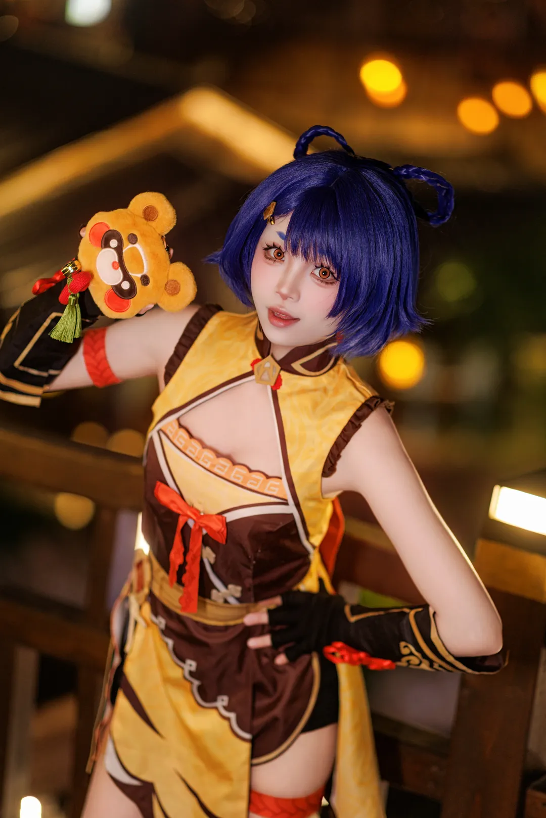 原神, 氛圍感, cosplay, 香菱cos, 畢業前的最後一舞 - 第4張