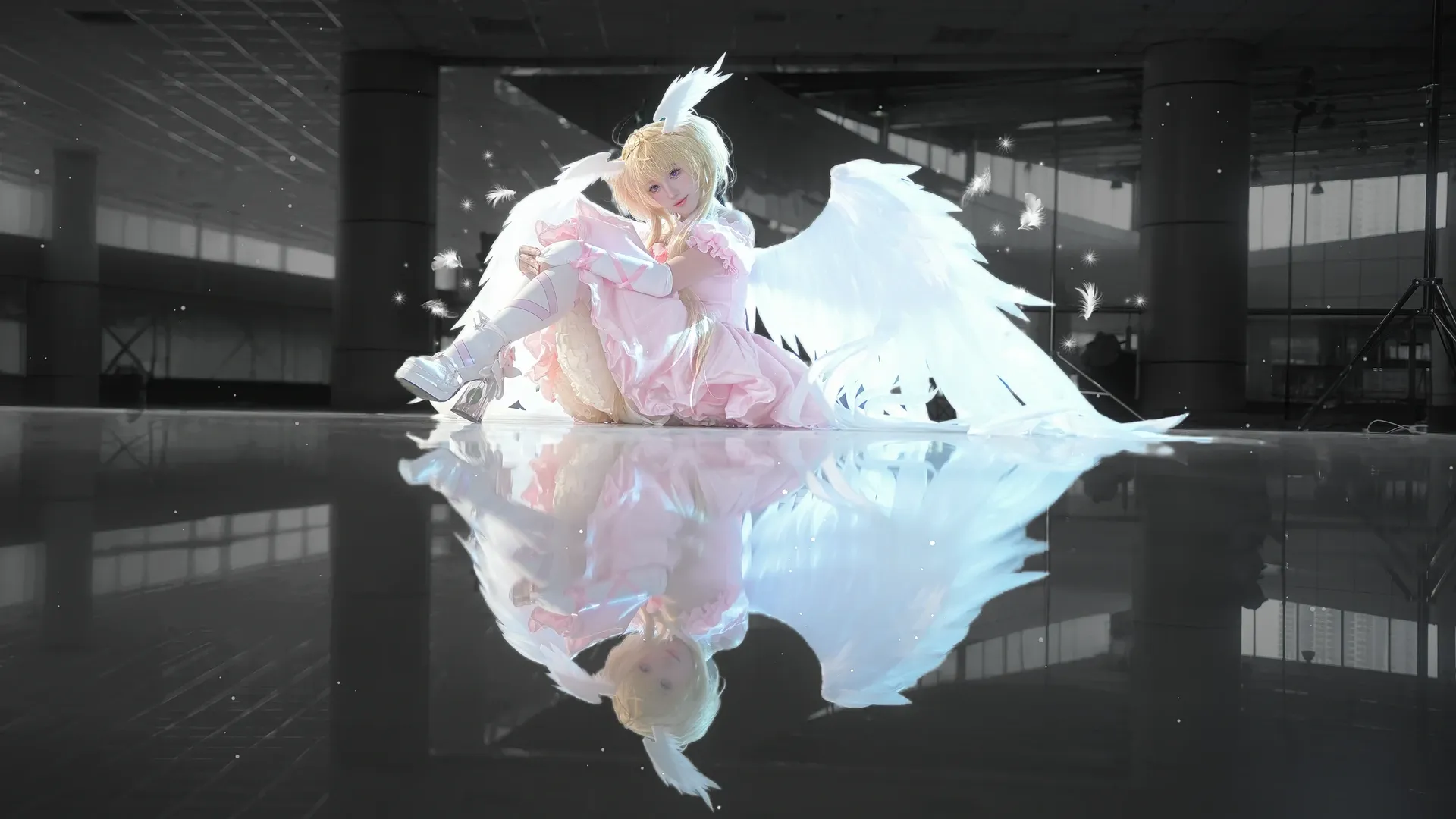 二次元cosplay, 歌呗cos, 守护甜心, 天使cos, 羽翼妆造 - 第10张