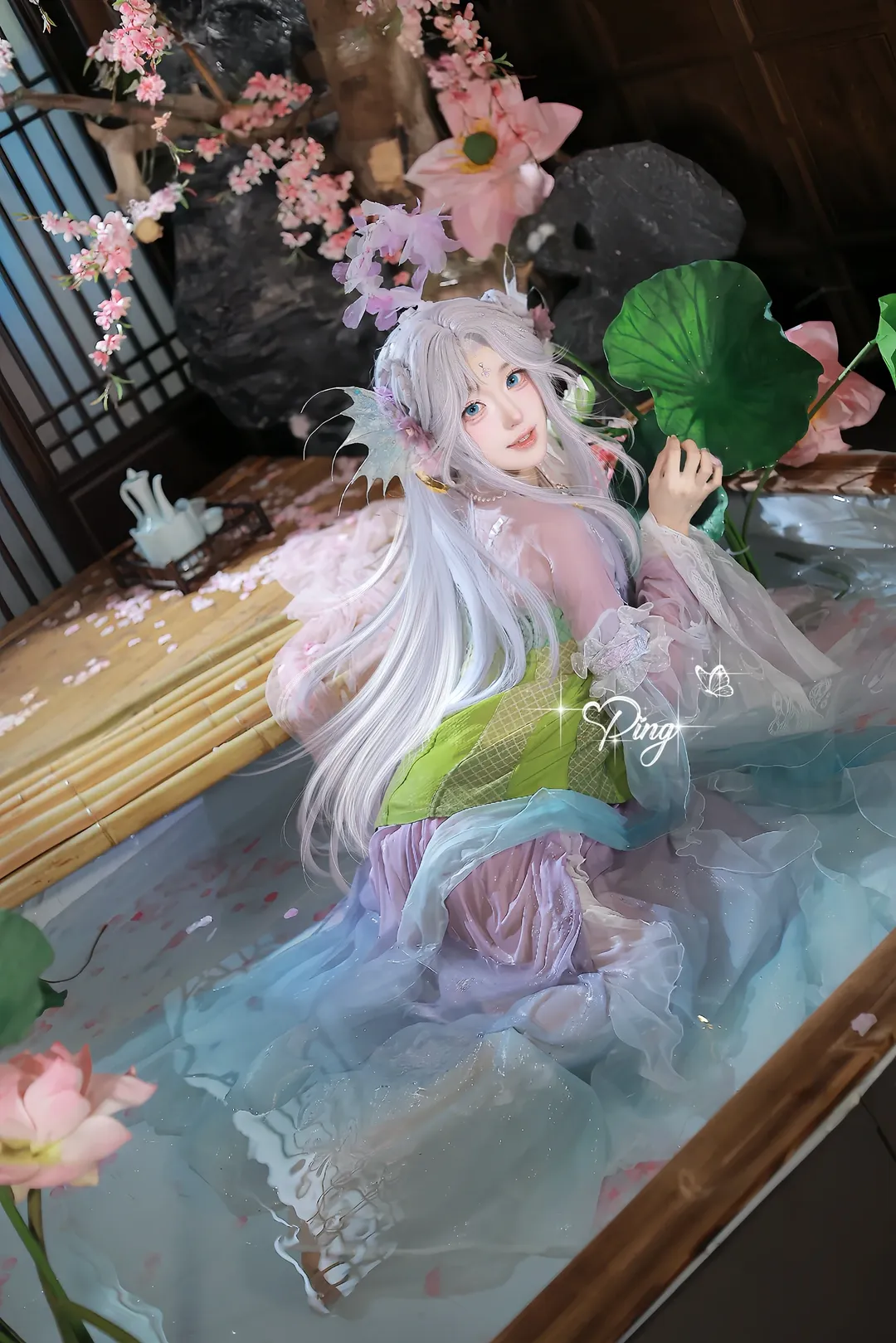 王者荣耀, 朵莉亚cos, 古风汉服, 山海经私设, 幻珠鲛人 - 第1张