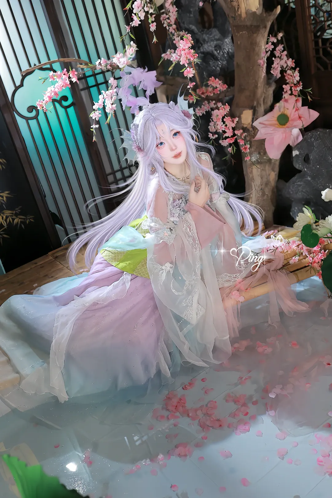 王者榮耀, 朵莉亞cos, 古風漢服, 山海經私設, 幻珠鮫人