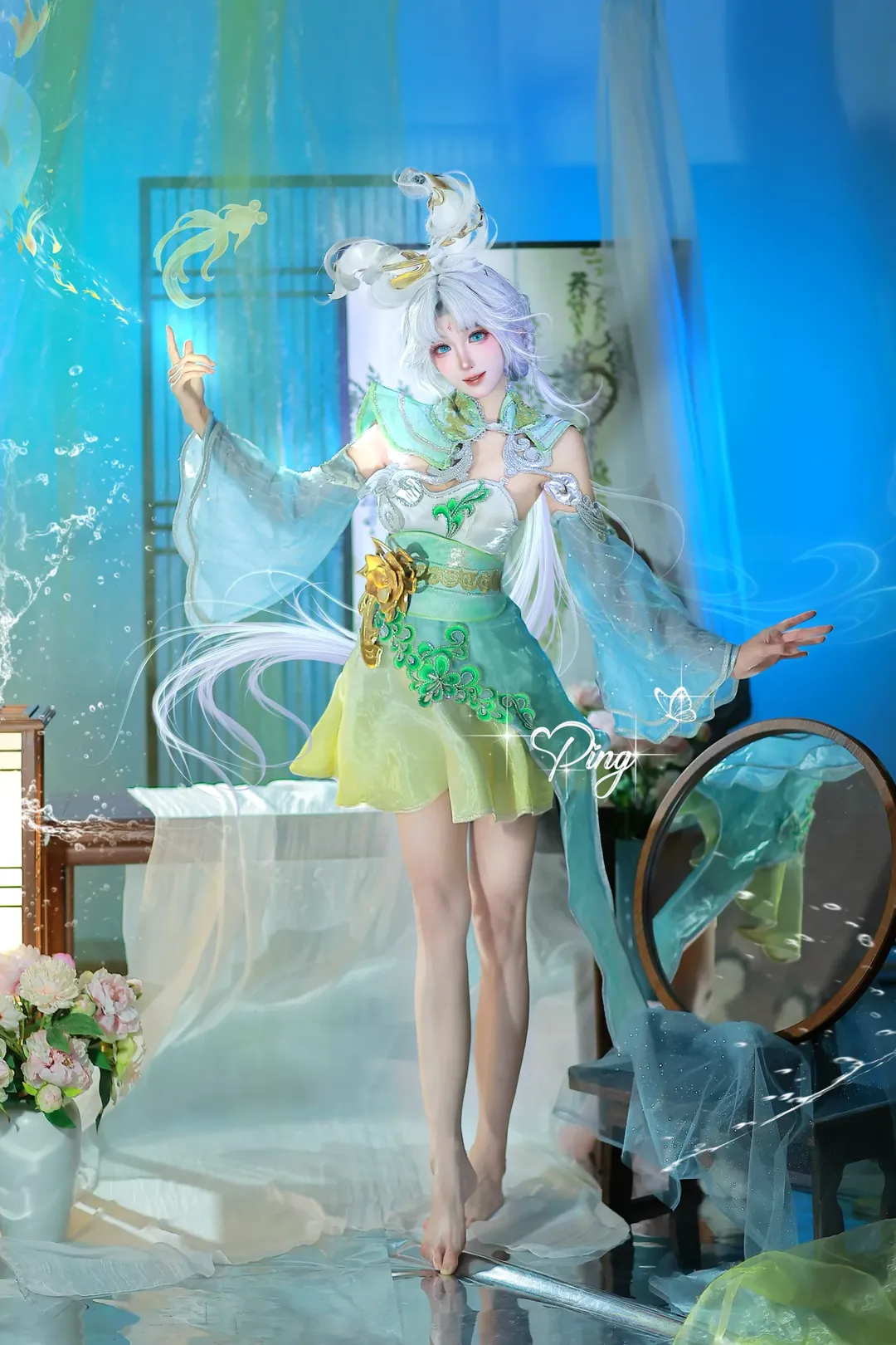 王者榮耀, 公孫離cos, 國風cosplay, 雲諾千山, 阿離cos
