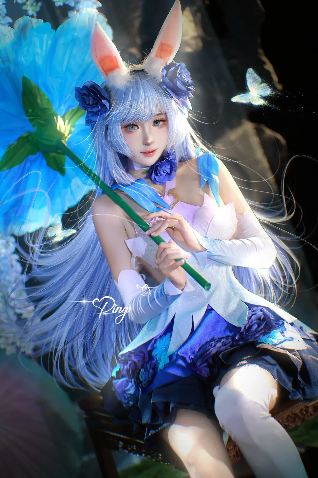 王者荣耀, 公孙离cos, 花间舞, cosplay摄影, 国风cos - 第1张