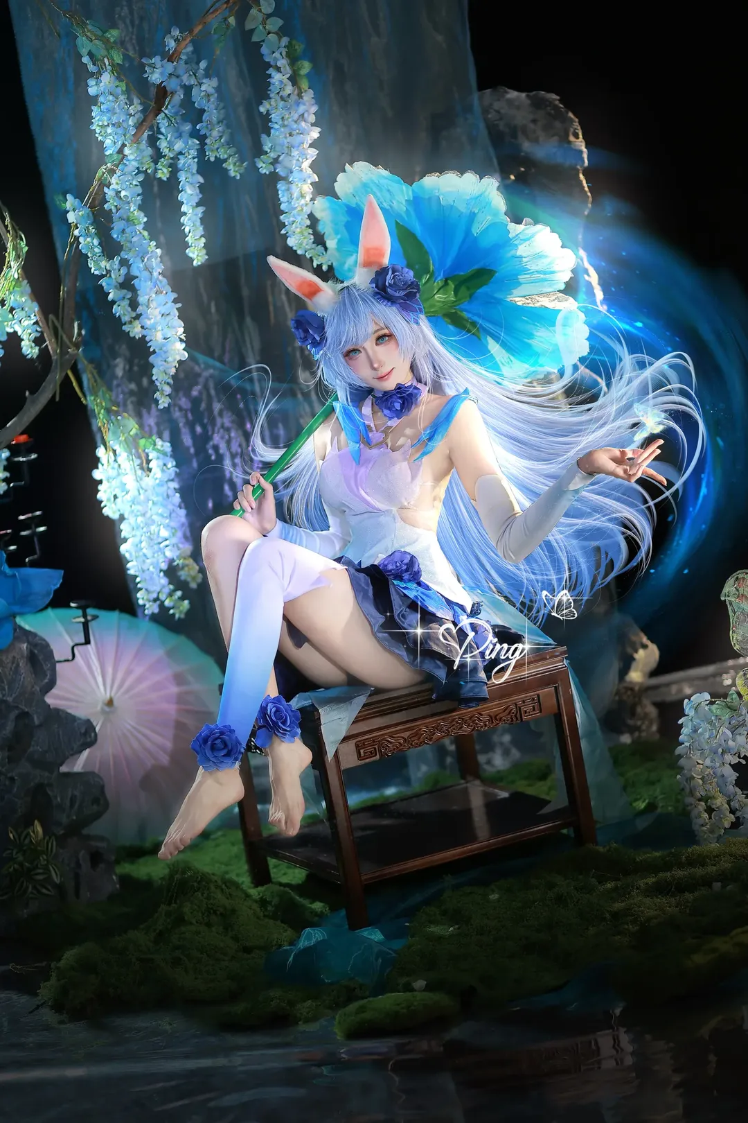 王者荣耀, 公孙离cos, 花间舞, cosplay摄影, 国风cos - 第2张