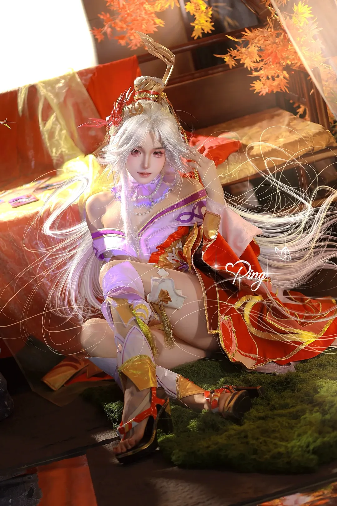 cosplay, 王者荣耀, 不知火舞cos, 游戏角色扮演, 花合斗 - 第4张