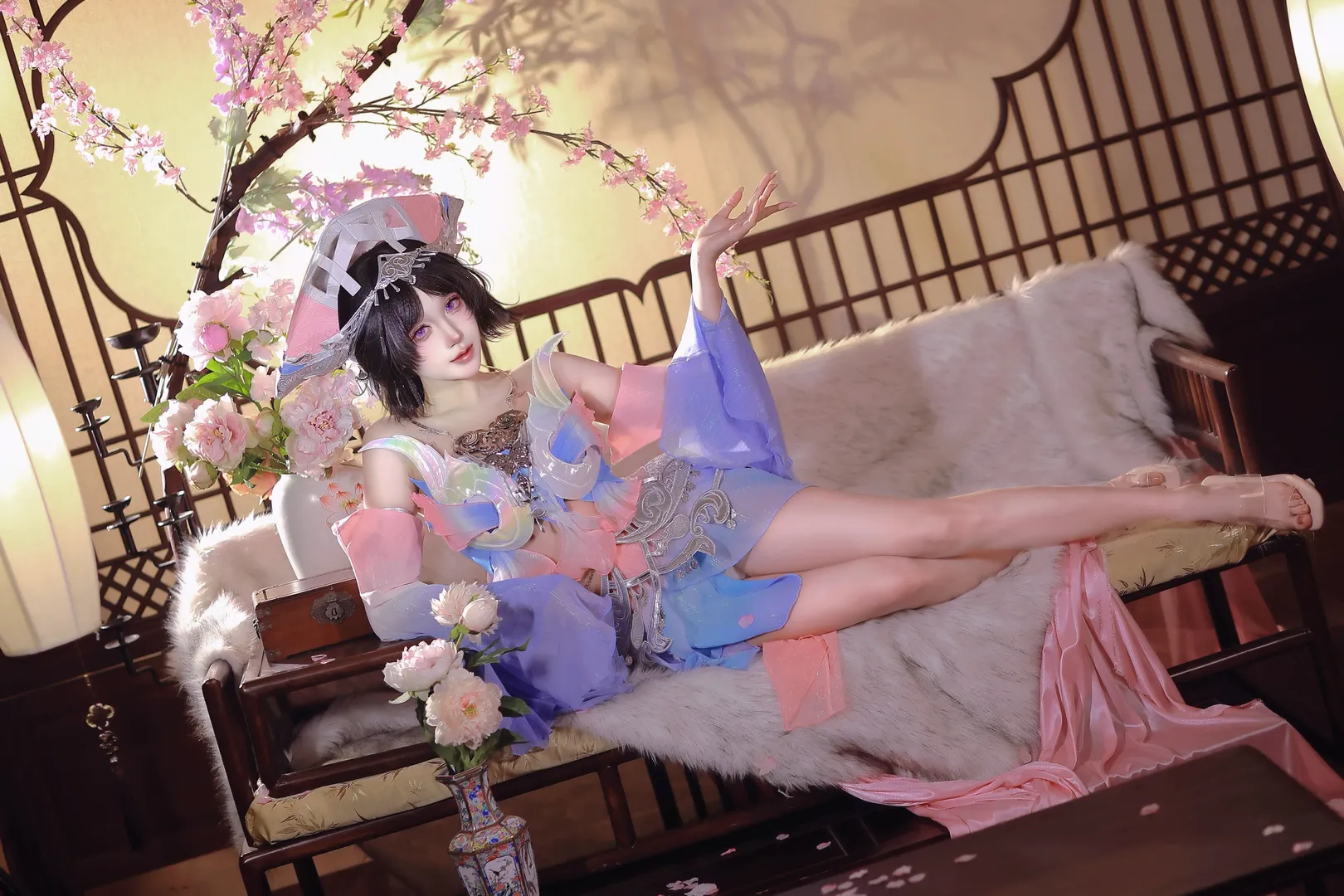 王者荣耀, 西施cos, 国风cos, 王者荣耀cosplay, 乘鲤谣 - 第4张