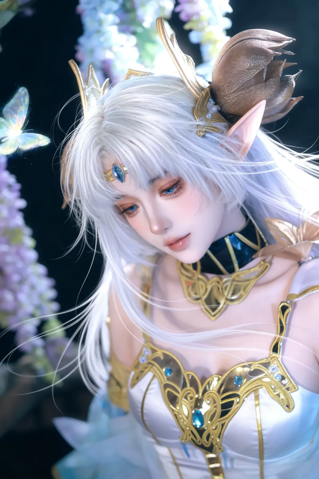 王者荣耀, 貂蝉cos, cosplay摄影, 精灵cos, 仲夏夜之梦 - 第2张